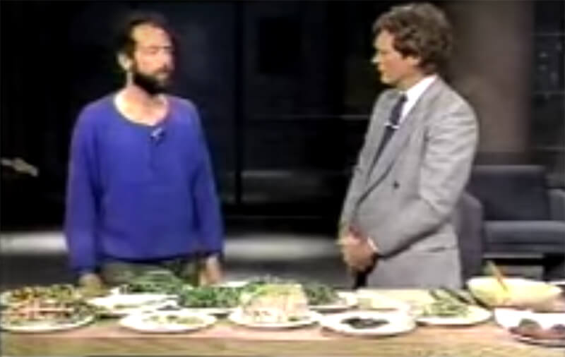 Interview on David Letterman